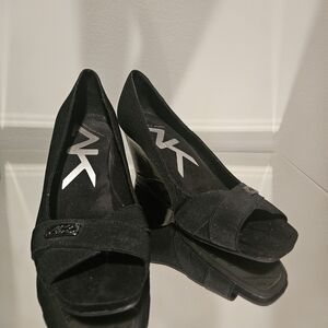 Women's Black Wedge Shoes